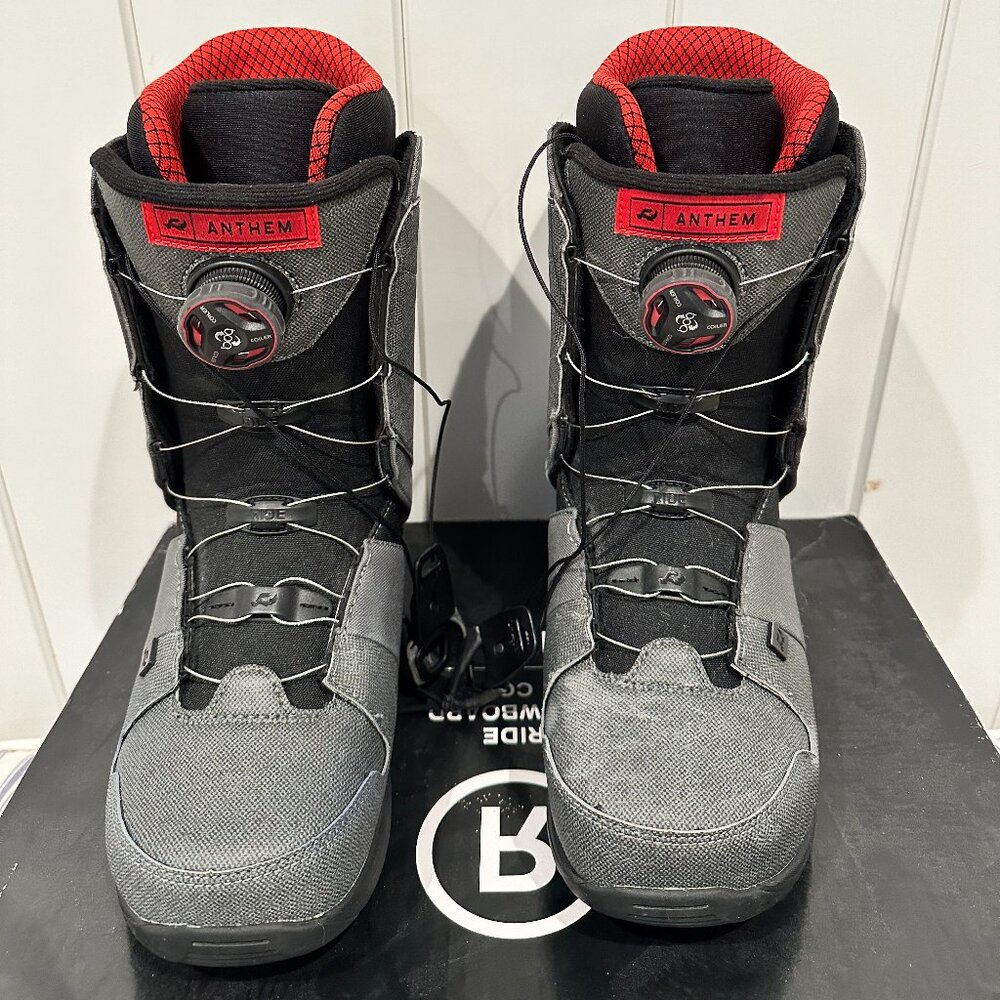Ride Grey Snowboard Boots size 7